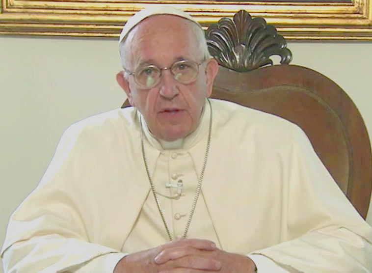 Papst Franziskus / ctv-youtube Syrien: Papst fordert von Assad und Rebellen Friedensgespräche