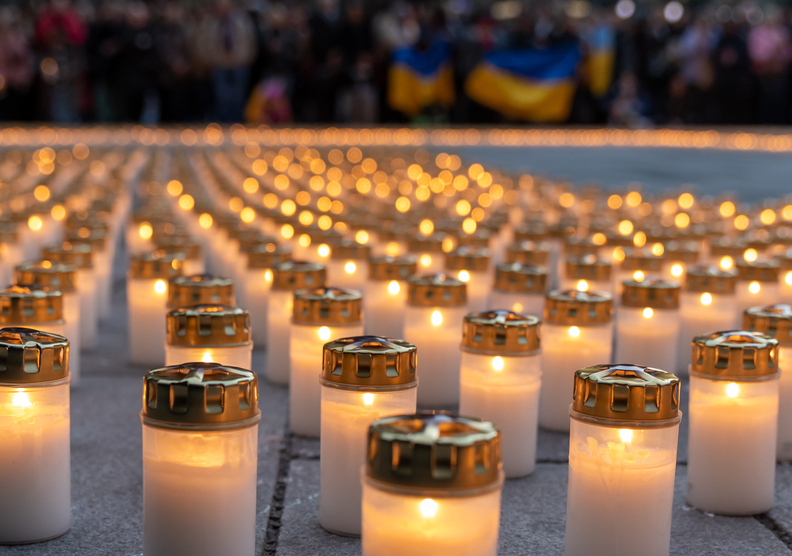 Lichtermeer am Stephansplatz