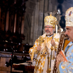 byzantinisches Pontifikalamt Stephansdom / Erzdiözese Wien/ Schönlaub byzantinisches Pontifikalamt Stephansdom