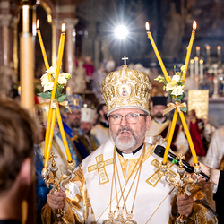 byzantinisches Pontifikalamt Stephansdom / Erzdiözese Wien/ Schönlaub byzantinisches Pontifikalamt Stephansdom