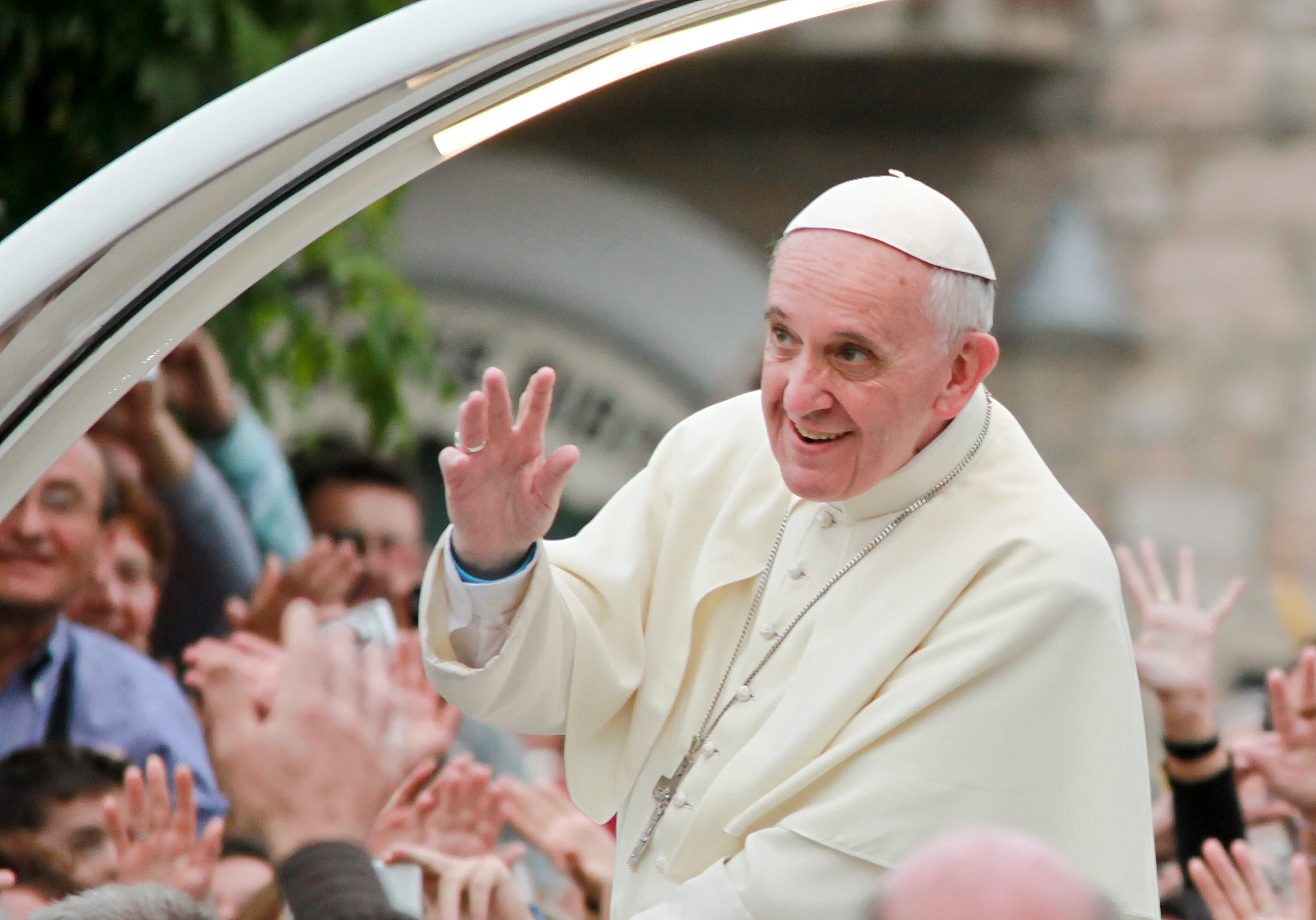 Papst Franziskus, Papamobil