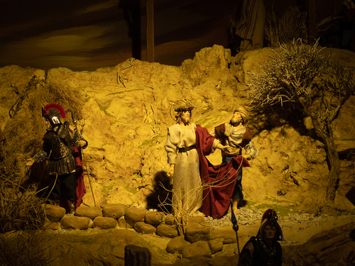 Kreuzweg / Erzdiözese Wien/ Stephan Schönlaub, Stephan Schönlaub Die Fastenkrippe, Kreuzweg