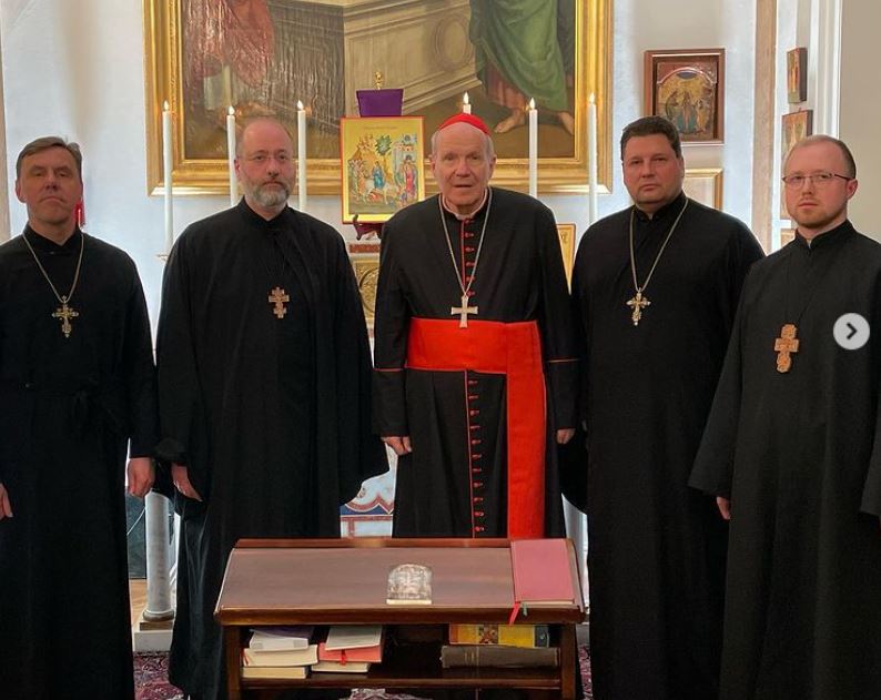 Gebet für den Frieden: Schönborn spricht Ukrainern Mut und Trost zu