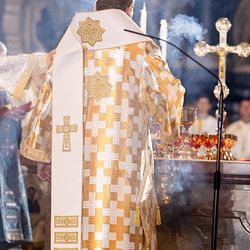 byzantinisches Pontifikalamt Stephansdom / Erzdiözese Wien/ Schönlaub byzantinisches Pontifikalamt Stephansdom