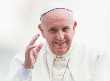 Papst Franziskus / Mazur Papst Franziskus