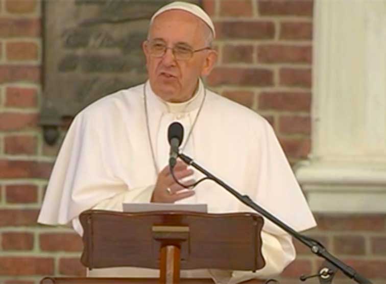 Papst Franziskus in Philadelphia / screenshot ctv Papst Franziskus in Philadelphia