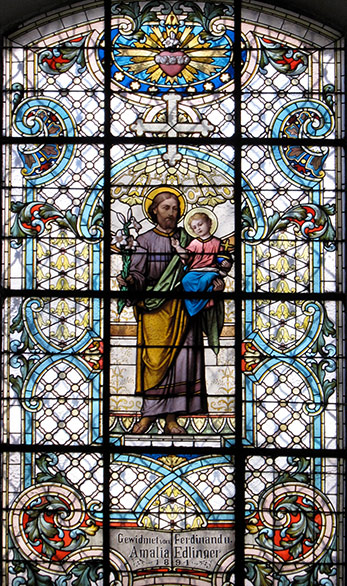 heiliger Josef mit Kind